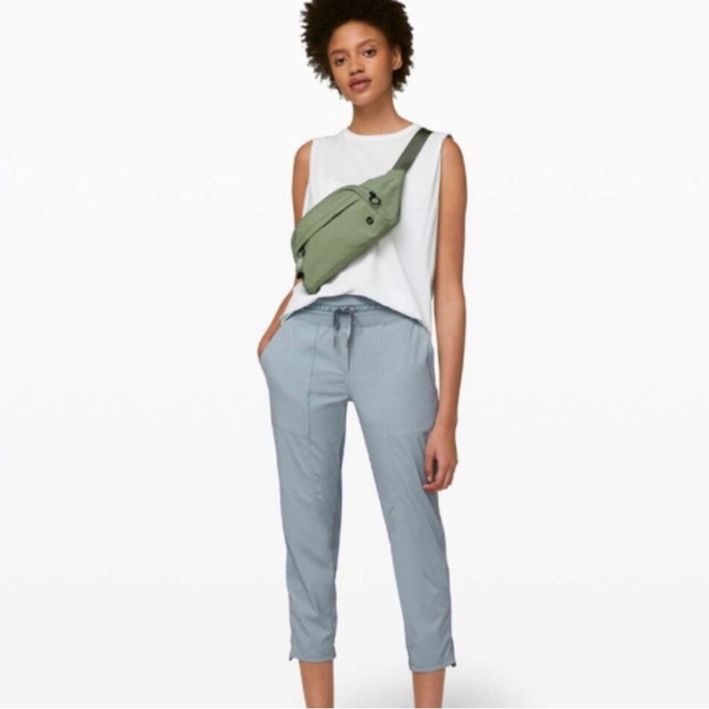 Lululemon Dance Studio Mid-Rise Cropped Pant - Light Blue